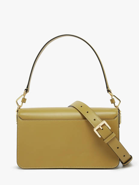 Schoudertas Angele Leder Lancel Groen angele A13149 ander zicht 4